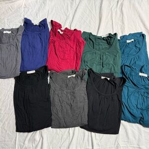 13 Smallshow breastfeeding/nursing tops bundle
